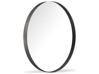 Bernhardt Tribeca Black Wall Mirror Round BH333335