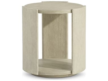 Bernhardt Arcadia Round Wood Clay End Table BH334126