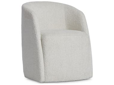 Bernhardt Arcadia White Upholstered Arm Dining Chair BH334504