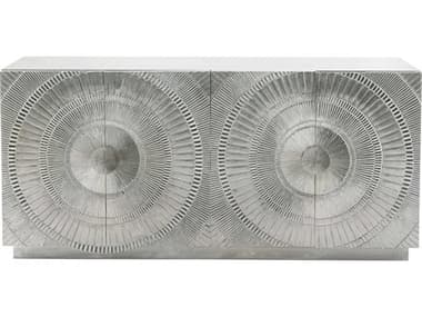 Bernhardt Interiors Casegoods Barcelona 72'' Teak Wood German Silver Sideboard BH366133