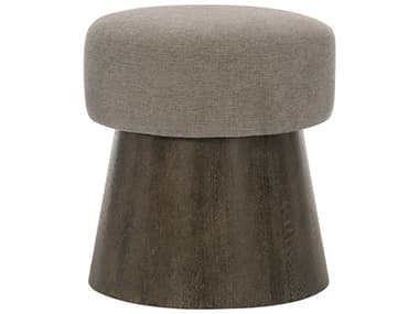 Bernhardt Linea Cerused Charcoal Accent Stool BH384507B