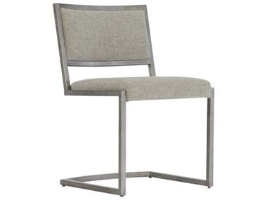 Bernhardt Highland Park Ames Gray Fabric Upholstered Side Dining Chair BH398581