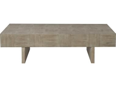 Bernhardt Fairgrove 60&quot; Rectangular Wood Sandblasted Oak Cocktail Table BH416021