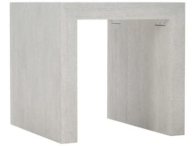 Bernhardt Living Summerton 24" Rectangular Wood Sandblasted White End Table BH435121