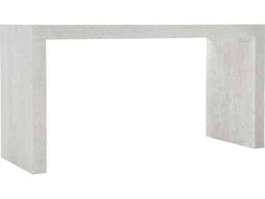 Bernhardt Living Summerton 60" Rectangular Wood Sandblasted White Console Table BH435910
