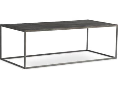 Bernhardt Thompson Rectangular Metal Graphite Coffee Table BH525005