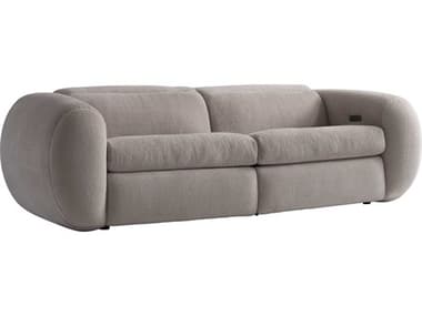 Bernhardt Montreaux Power Motion 97" Gray Fabric Upholstered Sofa BHB567RO