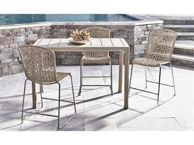 Bernhardt Exteriors Carmel Wood Dining Set BHECARMELDININGSET