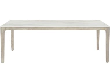 Bernhardt Exteriors Marbella Matte Shell / Sun-washed 85'' Wide Rectangular Dining Table BHEK1756
