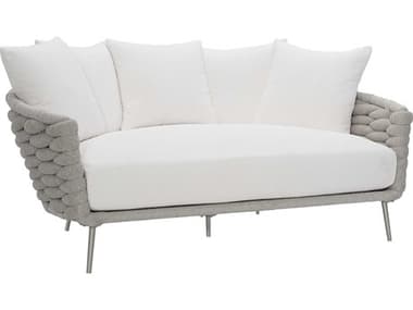 Bernhardt Exteriors Nordic Grey / Oyster Wailea Sofa with Cushion BHEO2019
