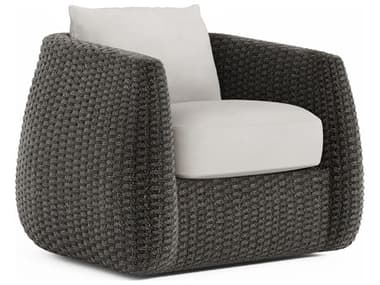 Bernhardt Exteriors Sarene Beige Wicker Cushion Lounge Chair BHEO4472A