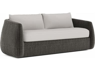 Bernhardt Exteriors Sarene Beige Wicker Cushion Sofa BHEO4477A