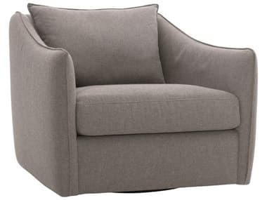 Bernhardt Exteriors Monterey Gray Powder Coat Aluminum Fabric Cushion Lounge Chair BHEO4812SB