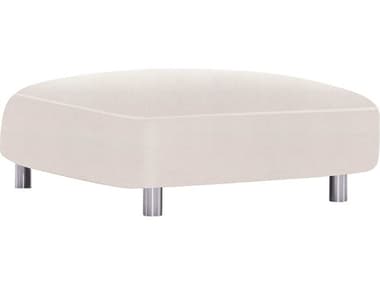 Bernhardt Exteriors Avanni Ottoman with Silver Legs BHEO8031