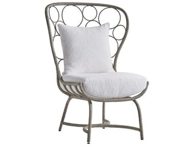 Bernhardt Exteriors Avea Stainless Steel Cushion Lounge Chair BHEO9223