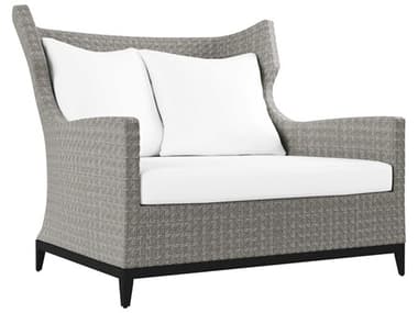 Bernhardt Exteriors Captiva White/Cream Aluminum Cushion Lounge Chair BHEOP1103C