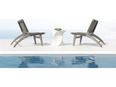 Bernhardt Exteriors Playa Wood Rope Lounge Set BHEPLAYALOUNGESET