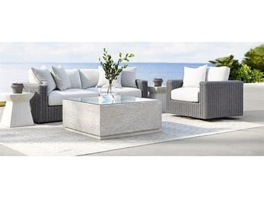 Bernhardt Exteriors Tenerife Aluminum Cushion Lounge Set BHETENERIFELOUNGESET5