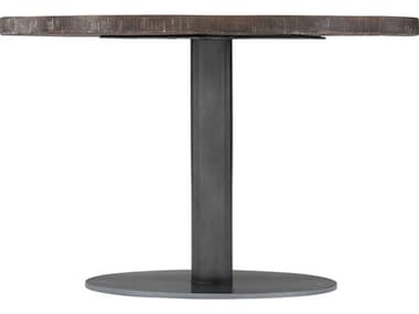 Bernhardt Exteriors Flint Gray / Brownstone 30'' Concrete Steel Marisol Round Coffee Table BHEX01024