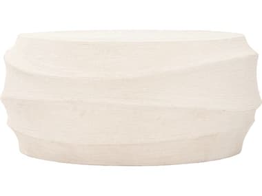 Bernhardt Exteriors Kai White 36'' Wide Round Coffee Table BHEX01028
