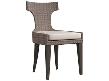 Bernhardt Exteriors Graphite / Pewter Gray Side Dining Chair BHEX01543Q