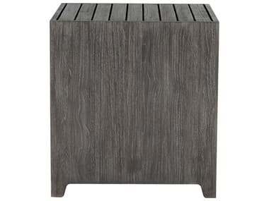 Bernhardt Exteriors Leeward Smoked Truffle 23'' Wide Square End Table BHEX02159