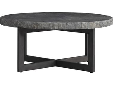 Bernhardt Exteriors Flint Grey 36'' Round Barbados Coffee Table BHEX05023