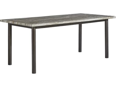 Bernhardt Exteriors Santiago Flint Gray Concrete 71" Rectangular Dining Table BHEX07224
