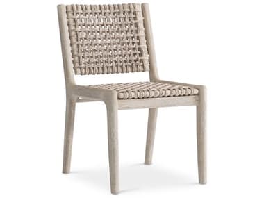 Bernhardt Exteriors Atlas Brown Wicker Cushion Dining Chair BHEX09543