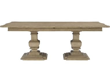 Bernhardt Villa Toscana 84-124" Rectangular Wood Criollo Dining Table BHK1379