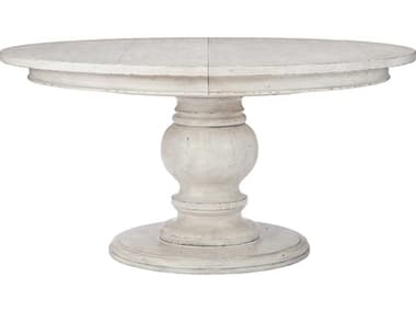 Bernhardt Mirabelle 60-80&quot; Round Wood Cotton Dining Table BHK1399