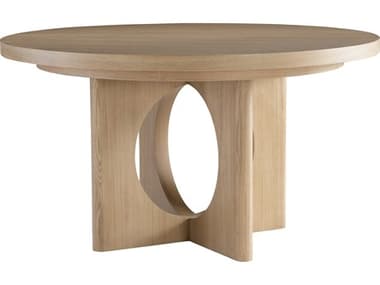 Bernhardt Modulum 54" Round Wood Sahara Dining Table BHK1821