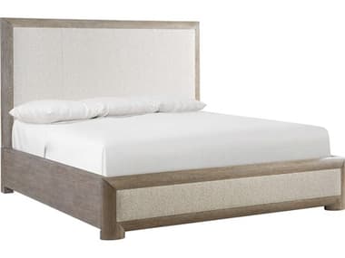 Bernhardt Aventura Marcona White Upholstered King Panel Bed BHK1860