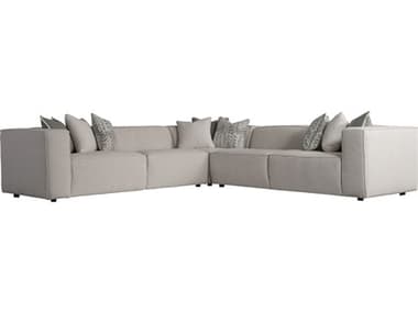 Bernhardt Plush Upholstered Sectional Sofa BHK1878