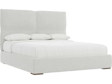 Bernhardt Casa Paros Playa White Upholstered Queen Panel Bed BHK1904