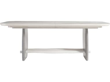 Bernhardt Sereno 84" Rectangular Wood Lutra And Sasso Faux Stone Dining Table BHK1943