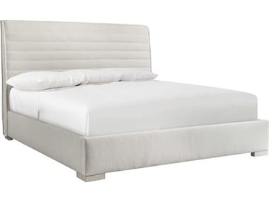 Bernhardt Sereno Lutra White Upholstered Queen Panel Bed BHK1954