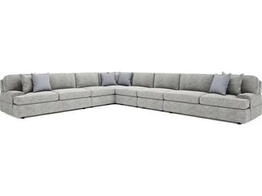 Bernhardt Serena Gray Upholstered Sectional Sofa BHK2027