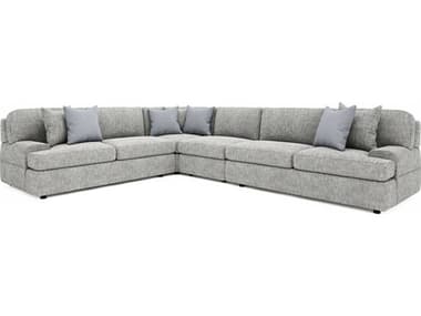 Bernhardt Serena Gray Upholstered Sectional Sofa BHK2029