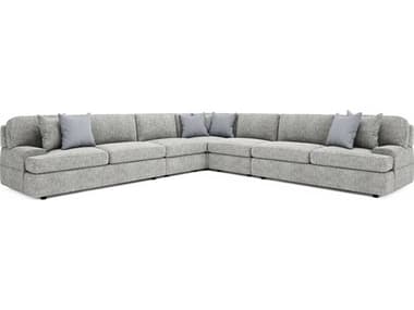 Bernhardt Serena Gray Upholstered Sectional Sofa BHK2042