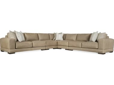 Bernhardt Lars Leather Sectional Sofa BHK2092