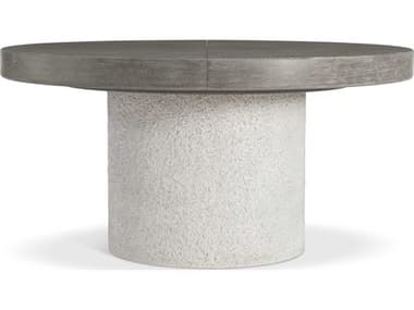 Bernhardt Monolith Round Wood Beige Dining Table BHK2130