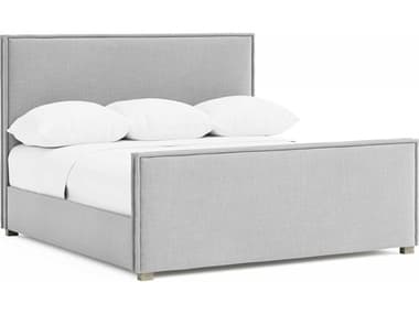 Bernhardt Highland Park Morel Gray Upholstered Queen Panel Bed BHK2203