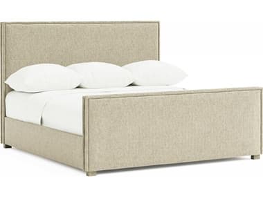 Bernhardt Highland Park Morel Beige Upholstered King Panel Bed BHK2206