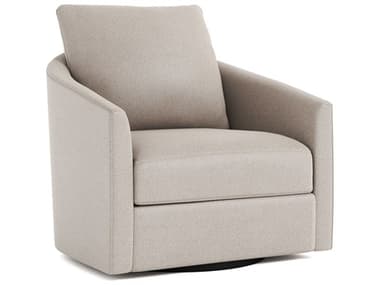 Bernhardt Astoria 32" Beige Fabric Swivel Accent Chair BHN902SEA