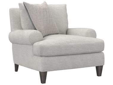 Bernhardt Plush - Isabella 41" Gray Fabric Accent Chair BHP4612B