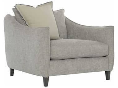 Bernhardt Plush Joli 40" Gray Fabric Accent Chair BHP4813A