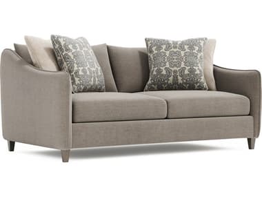 Bernhardt Plush Grey Upholstered Loveseat BHP4815A