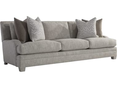 Bernhardt Plush Beige tan Gray Upholstered Sofa BHP7107A