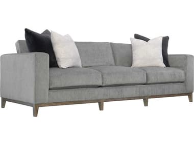 Bernhardt Plush Gray Upholstered Sofa BHP7327A